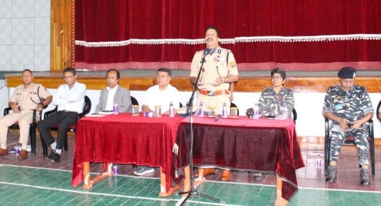 Police holds interaction with dorbars in Jaiaw