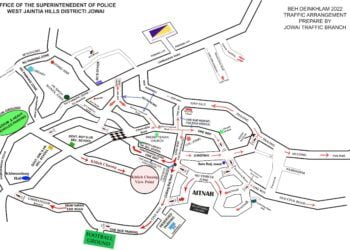 Traffic arrangments for Behdeiñkhlam Festival