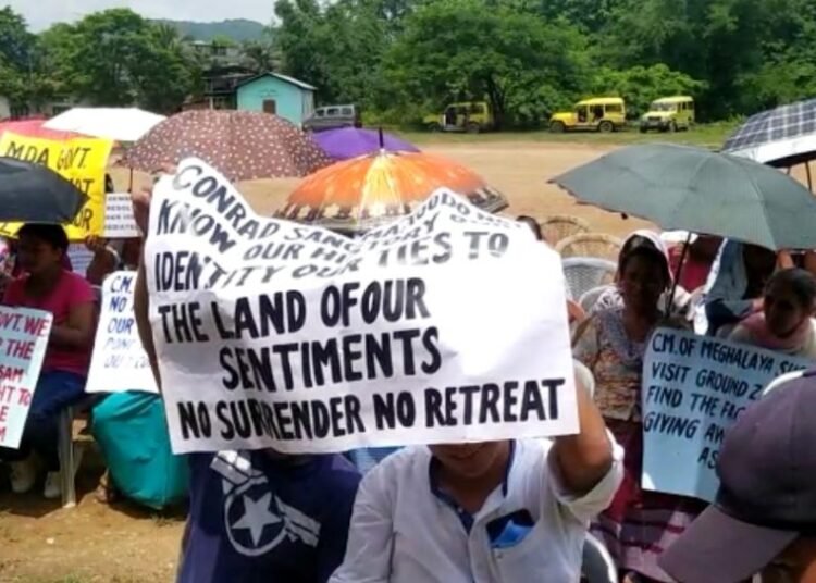 Ri-Bhoi sees protest against MoU with Assam