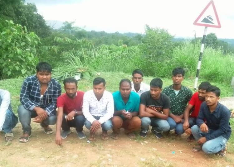 10 non-local labourers detained by KSU