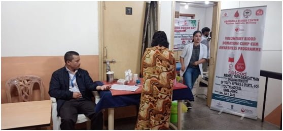 NYK holds blood donation camp