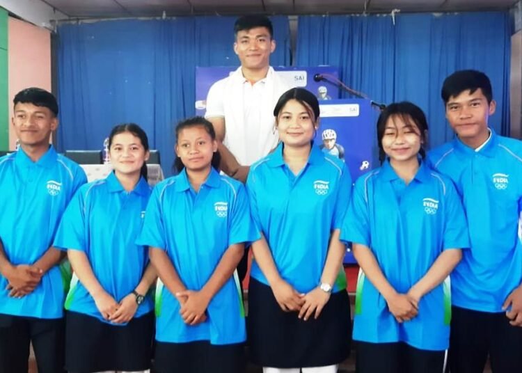 National cyclist shares tips with Shillong students