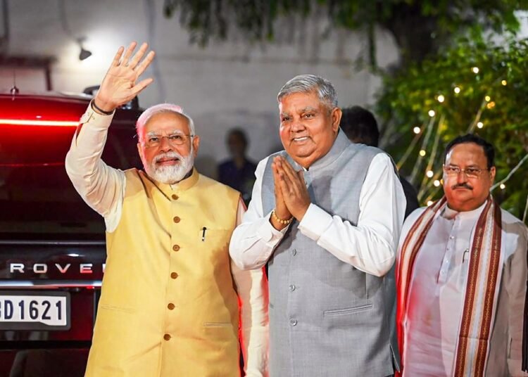 Jagdeep Dhankhar elected 14th vice president of India