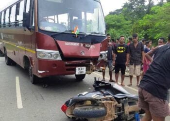 Minor rider killed in accident