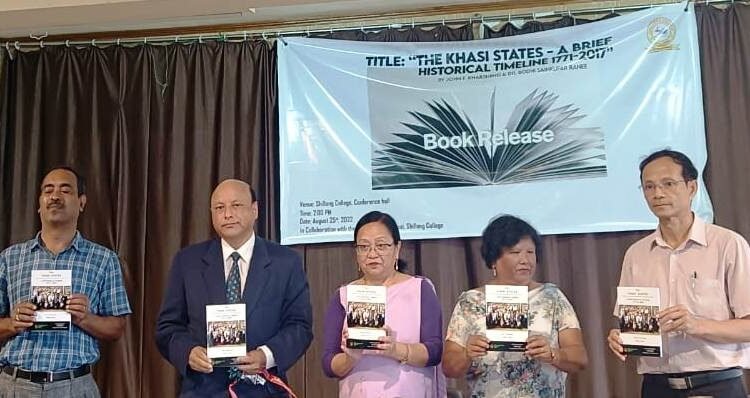 Book about Khasi states released to commemorate Meghalaya@50