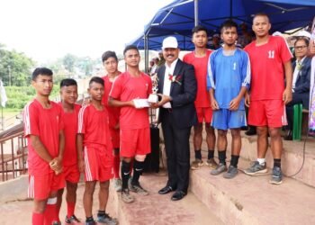 Jingiaseng Kynthei KJP Synod Sepngi organises futsal tourney