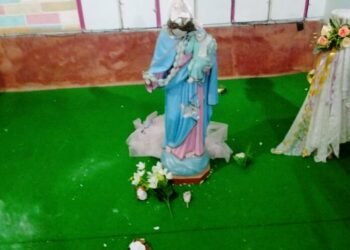 Church vandalised in North Garo Hills