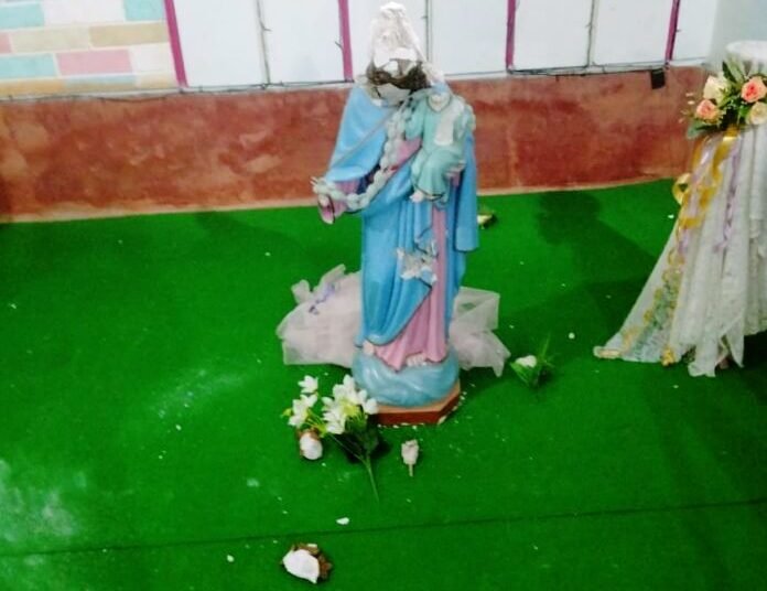 Church vandalised in North Garo Hills