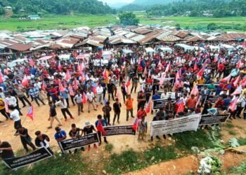 HYC rally against Phase 1 border deal draws large crowds