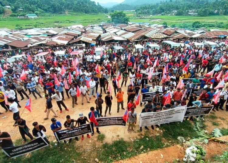 HYC rally against Phase 1 border deal draws large crowds