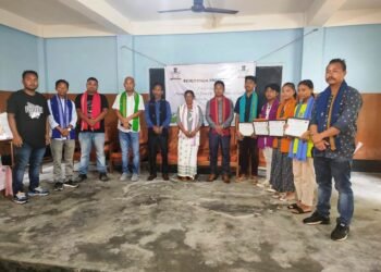 SSLC toppers of Nongalbibra felicitated