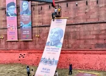 Picture of Phan Nonglait adorns walls of Delhi’s Red Fort