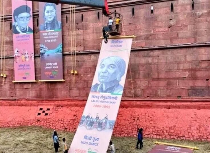 Picture of Phan Nonglait adorns walls of Delhi’s Red Fort