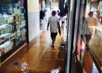 With no proper drainage Nongpoh floods
