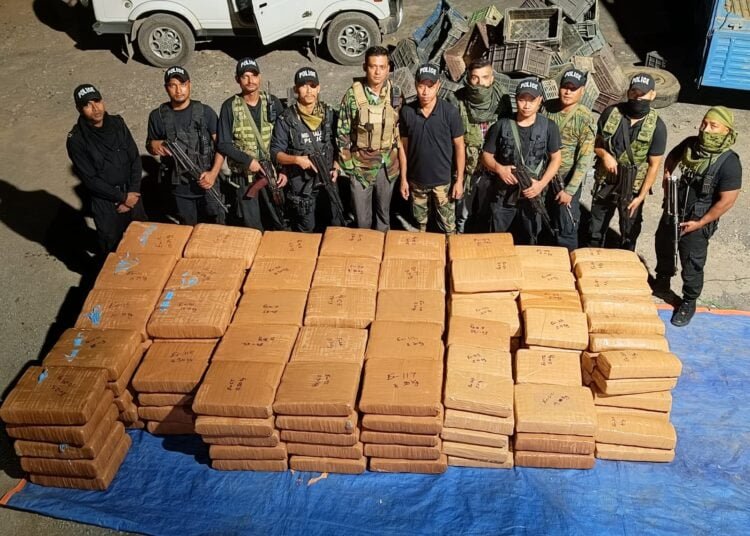 Police recovers 1, 556 kg of marijuana in EJH