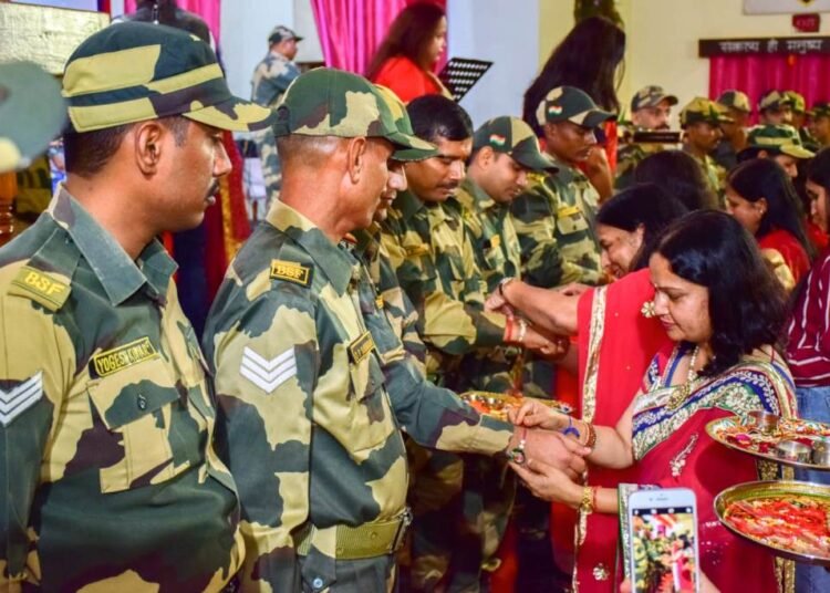 BSF Meghalaya celebrates Raksha Bandhan