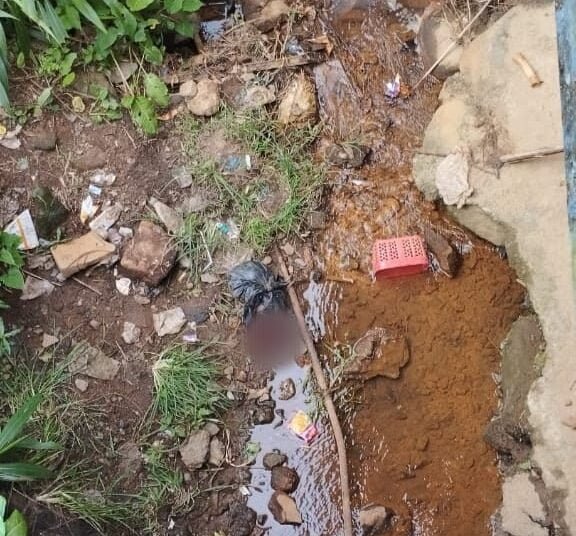 Newborn girl found abandoned inside plastic carry bag