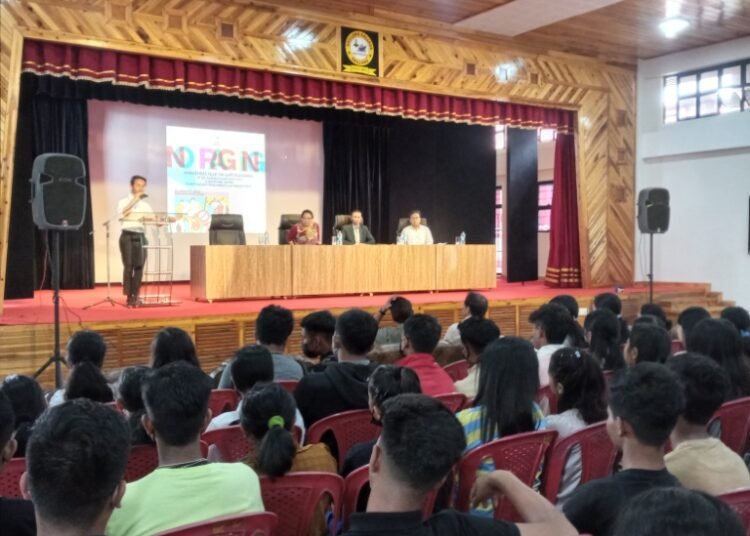 Awareness talk on ragging held at Shillong College