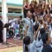 BSF band plays at Holy Cross School