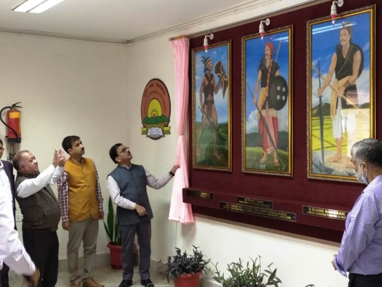 Portraits of unsung heroes unveiled at NEHU