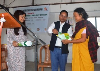 Rashtriya Poshan Maah awareness held at Mawkyrwat