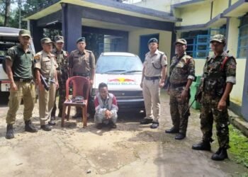 Would-be thief arrested after car chase