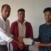 Youth felicitated for saving elderly man from drowning