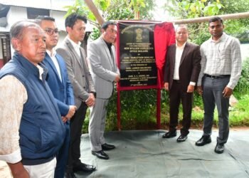 Foundation stone for Mylliem block office laid