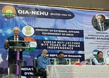 Former diplomat stresses on Act East Policy at NEHU lecture