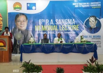 PA Sangma memorial lecture held in NEHU