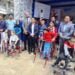 Aids and appliances for 200 disabled distributed in EJH
