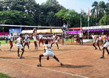BSF beat BGB 3-0 in volleyball match