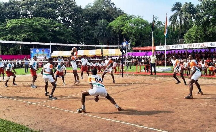 BSF beat BGB 3-0 in volleyball match