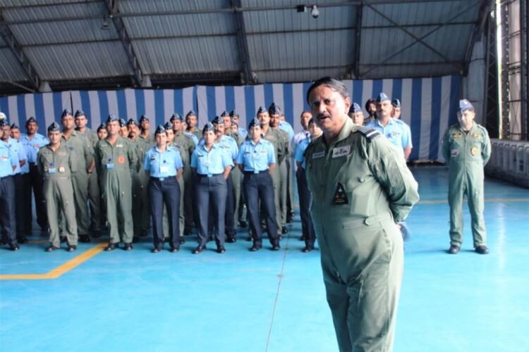 Patnaik visits NE bases to boost morale of air warriors