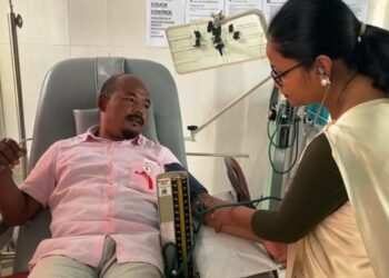 Awareness camp held on voluntary blood donation in Nongpoh