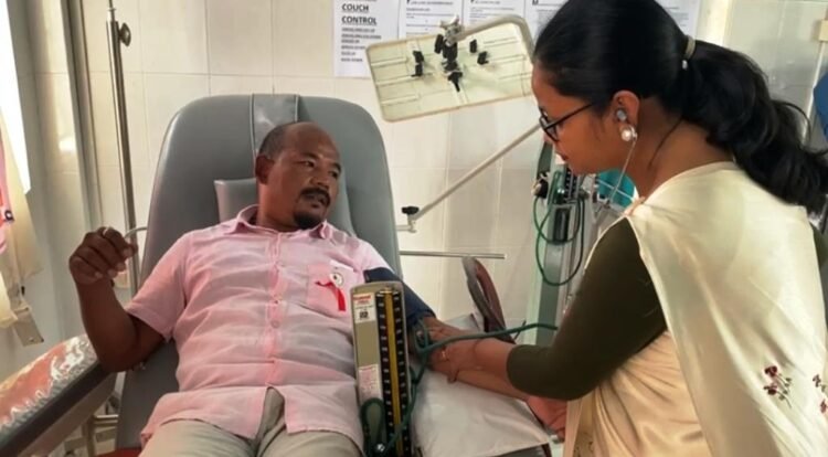 Awareness camp held on voluntary blood donation in Nongpoh