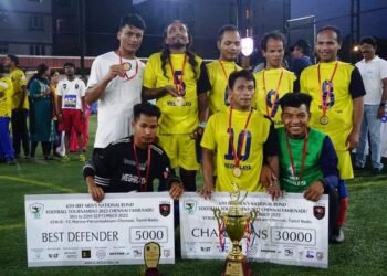 Meghalaya successfully defend National Blind Football Tournament title