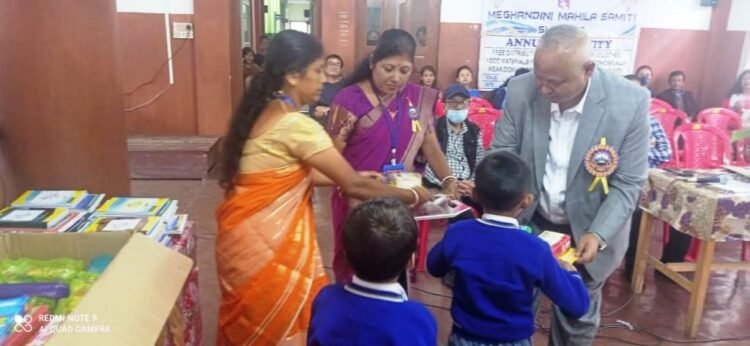 Study materials handed to underprivileged students