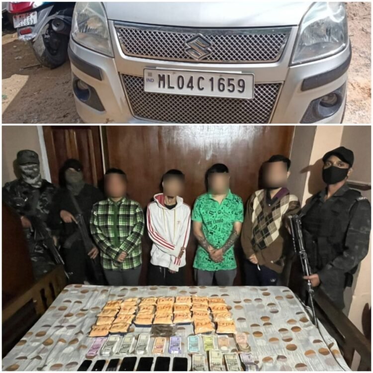 4 drug traffickers nabbed