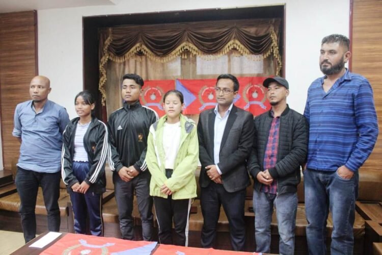 National Games bound Shella swimmers get send-off