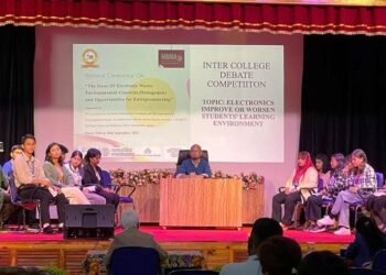 Burgeoning problem of e-waste discussed at Shillong College