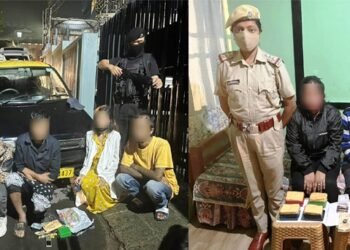 Six drug peddlers arrested in city