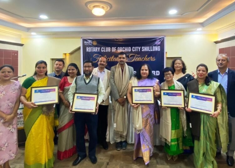 5 city teachers given Nation Builder Award by Rotary Club of Orchid City