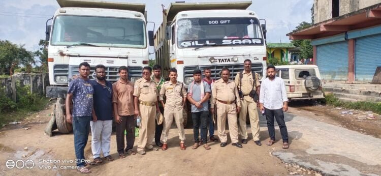 Dumper truck back to Silchar after 20 months
