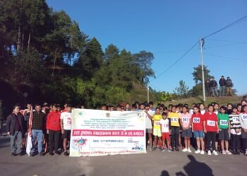 Fit India Freedom Run held at Mairang