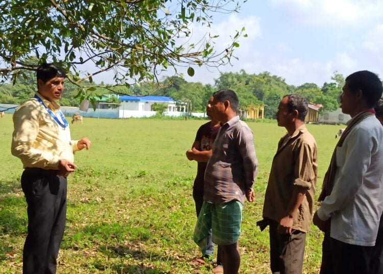 Field day held for muga farmers