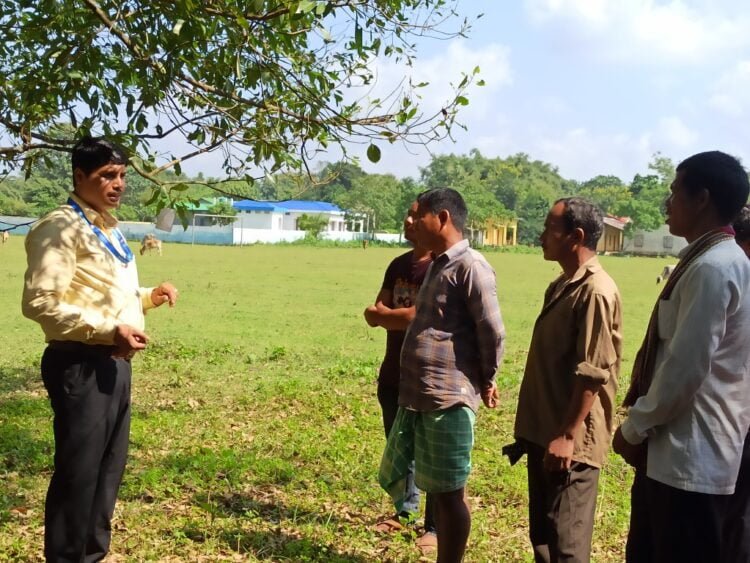 Field day held for muga farmers