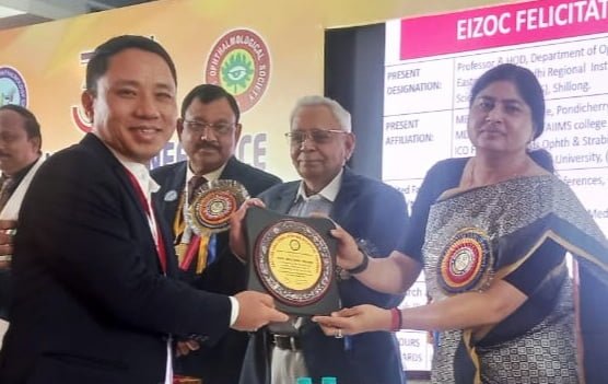 NEIGRIHMS ophthalmologist feted