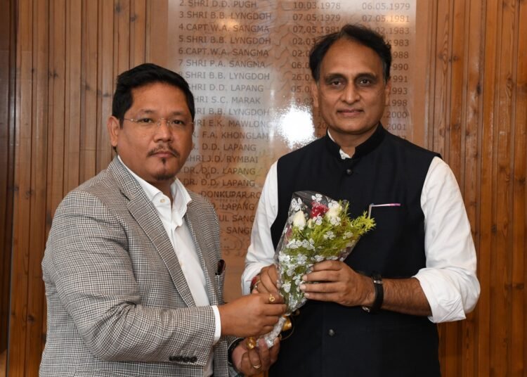 Sinha writes to CM on delay in Kongthong-Sder road project