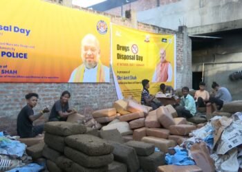 40,000 kg drugs destroyed in Northeast